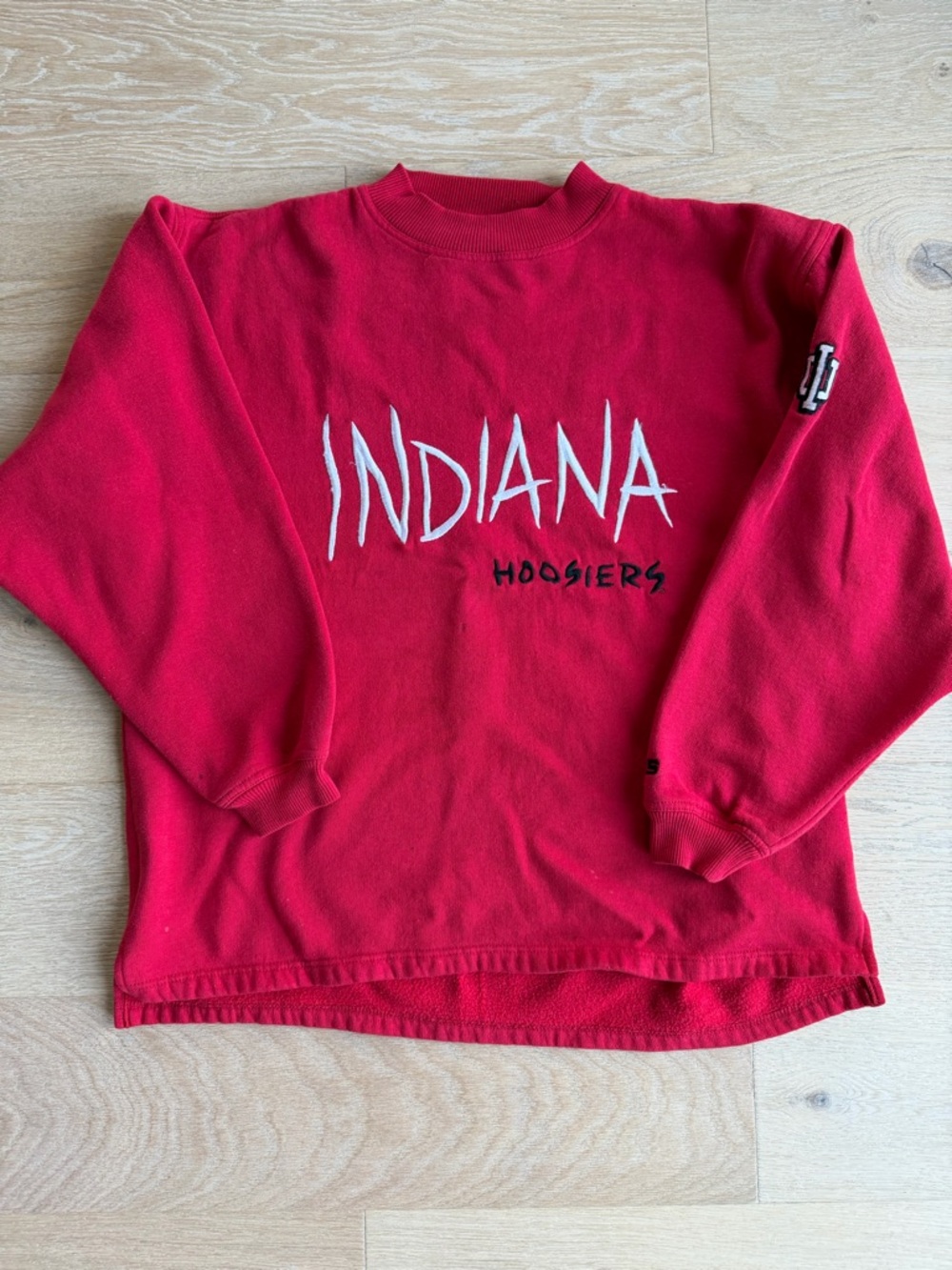 VIntage Indiana Hoosiers Red Crewneck Sweatshirt